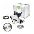 Festool TS 55 REBQ-PLUS Tauchsäge 1200W 160 mm im Systainer ( 561551 ) + Extra Sägeblatt HW