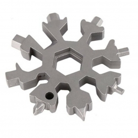 More about 18-in-1 Schneeflocke Multitool Karte,Edelstahl Ringschlüssel Sechskantschlüssel für Outdoor