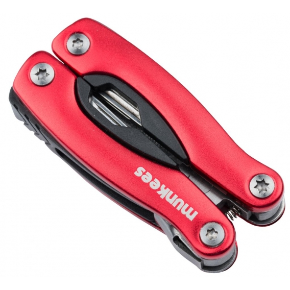 Munkees multitool 7 Funktionen rot unisex 11 cm