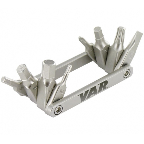 Var Micro Tool 8 Functions Silver One Size