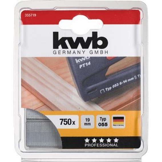 KWB 750Nails Hart 055 19mm Zb