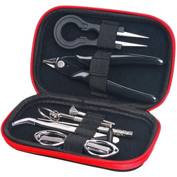 AcserGery DIY Tool Coil Master KBag Vape Elektronische Zigaretten Zubehör Tasche Mini DIY Tools Set Tolles Geschenk für Ehemann,