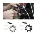 AcserGery Multitool Mehrzweck Fahrrad Fahrrad Schraubendreher Reparatur Outdoor Camp Tasche edc Getriebe Multifunktions Multi Fi