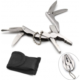 More about AcserGery Multitool/silberne leichte Multitool-Zange, geeignet für Camping, Outdoor, Reisen oder Indoor-Aktivitäten, bequem zu t