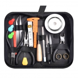 More about 31pcs Portable Hardware Tool Set Kit mit Aufbewahrungsbox Handgefertigte Zangen DIY J-Ewelry Making Tools fuer die handwerkliche