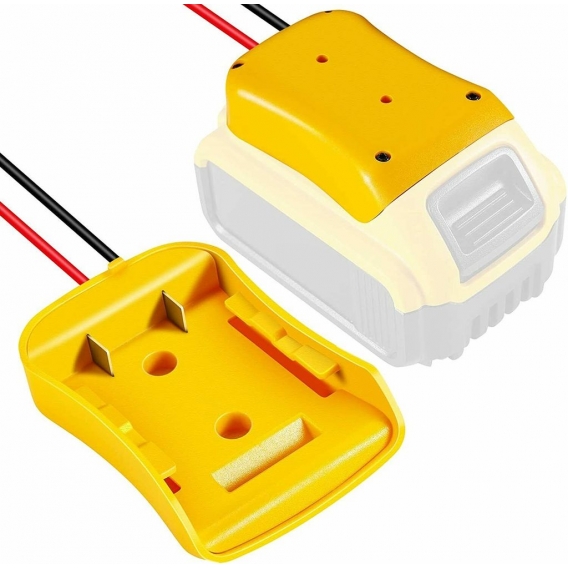 Batterieadapter zum Andocken des Stromanschlusses 12AWG Robotics For-Dewalt-18V/20V Max