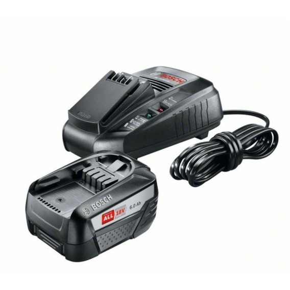 Bosch Starter-Set 18V (6,0Ah + AL 1830 CV) ,schwarz