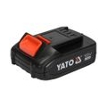 Yato Ersatz Akku LI-ION 18V 2,0/4,0mAh LED-Anzeige Auswahl, Leistung:2.0 Ah