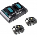 Makita 199482-2 - Batterie- & Ladegerät-Set - Lithium-Ion (Li-Ion) - 5 Ah - 18 V - Makita - 2 Stück( Makita