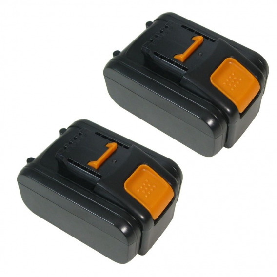 2x Trade-Shop Premium Li-Ion Akku 20V / 4000mAh / 80Wh für Worx WX548.9 WX550 WX550.1 WX550.9 WX682 WX682.9 WX693 WX693.9 WX800 