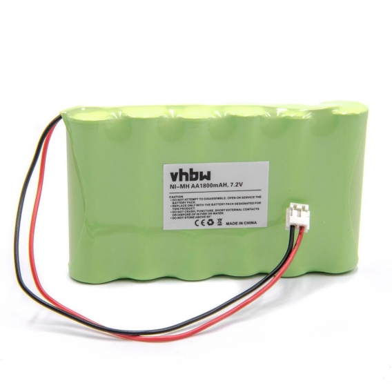 vhbw Akku kompatibel mit Compex Muskelstimulator Geräte (alte Generation) - Ersetzt Compex 032002690, 018004913 - (NiMH, 1800mAh