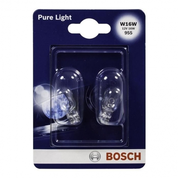 BOSCH Ampulle Pure Light 2 W16W 12V 16W