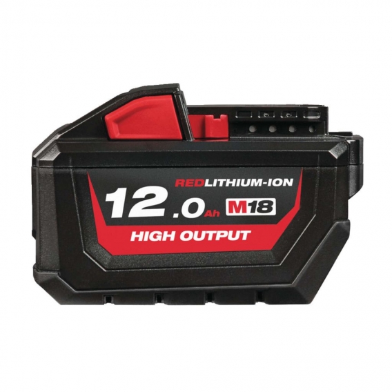 Milwaukee Akku M18 HB12 High Output 18 V 12.0 Ah Ersatzakku Akkupack Batterie Red Lithium Ion