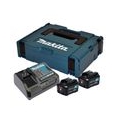 Makita Energy Kit 197641-2 2x BL1041B + DC10SB