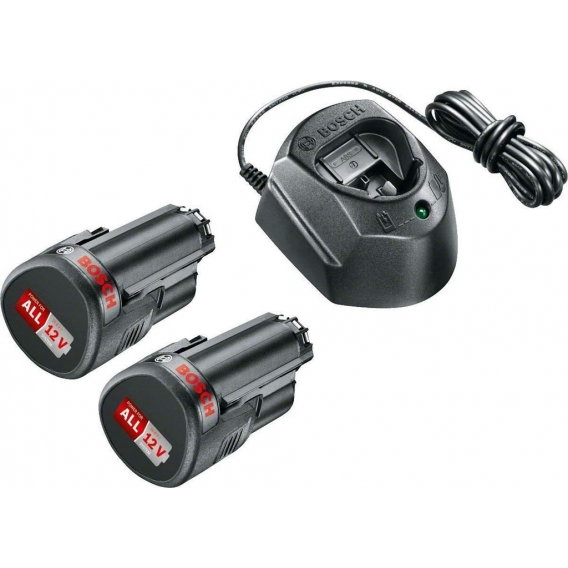 Bosch Batterie-Set 2x PBA 12V 1.5Ah o-A - Akku - 1.500 mAh