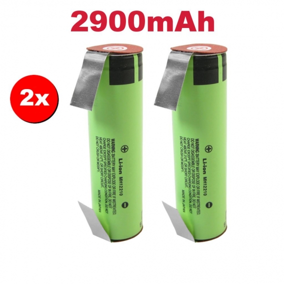 2x Trade-Shop Li-Ion Akku 3,6V 2900mAh für Bosch ISO IXO CISO XEO ISIO IXO Mini PTK 3,6 Li PSR Select PSR Select 3,6 0600833100 