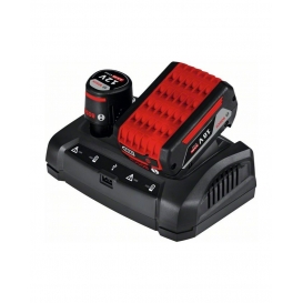 More about BOSCH Ladegerät GAX 18V-30 passend für 10,8 12 14,4 und 18 Volt + USB Anschluss