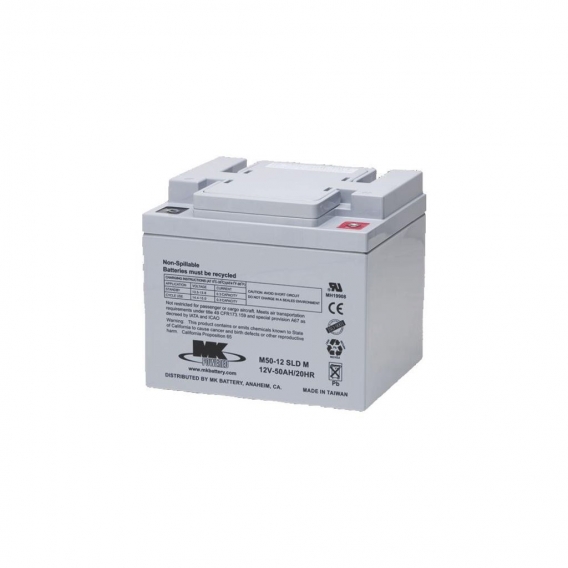 MK Battery 12V 50Ah Rollstuhl Batterie AGM Bleiakku M50-12 SLD M