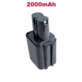 Hochleistungs Ni-MH Akku für Bosch Schlagbohrer GSB 9,6V, GSB 9,6VE, GSB 9,6VES, GSB 9,6VET, PBM 9,6V, PEX 9.6VA / 9,6V 2000mAh 