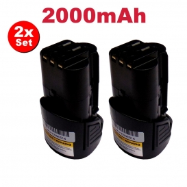 More about 2x Hochleistungs Li-Ion Akku 10,8V / 2000mAh / 22Wh für Kress 108 ALS 2.0 Set L 12150301, 2-Gang Akku-Bohrschrauber