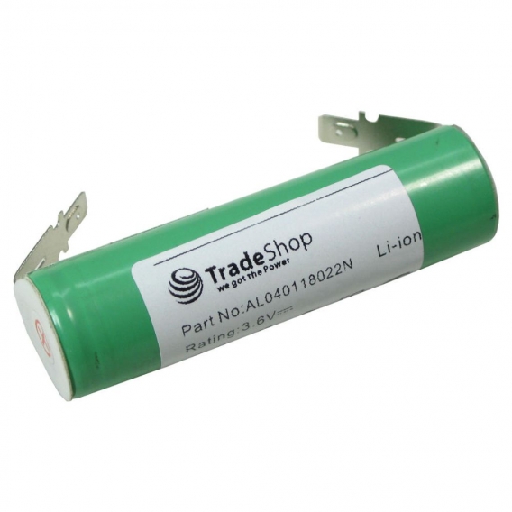 Trade-Shop Li-Ion Akku 3,6V  2200mAh für Gardena 08800-000.640.00 Accu60 Lithiumenergy 8801 BMZ 1S1PUF18650VTI