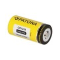 6x PATONA Li-Ion 3,7V Akku CR123A 700mAh 2,59Wh + Lader