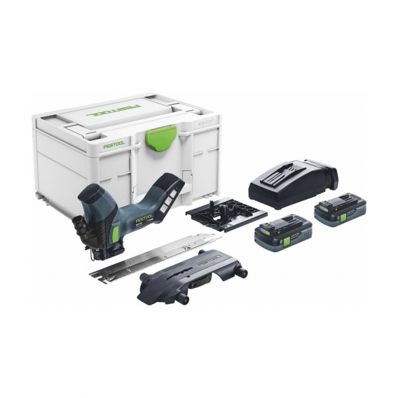 Festool ISC 240 HPC 4,0 EBI-Plus Akku Dämmstoffsäge 18 V 240 mm ( 576569 ) + 2x Akku 4,0 Ah + Ladegerät + Systainer ( Nachfolger