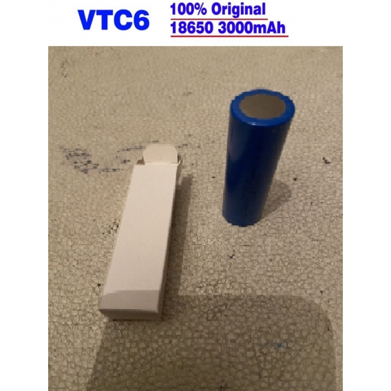 4 Stück 18650 Li-Ionen Akku VTC6 | 3,7V 2200mAh 30A 4X