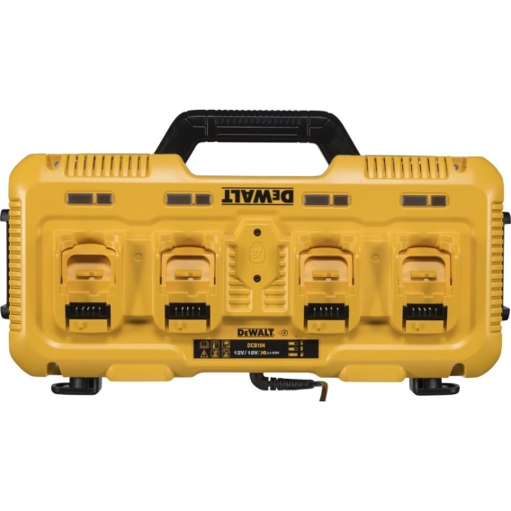 DeWalt DCB104-QW Vierfach-Schnellladegerät