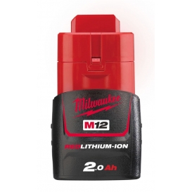 More about Milwaukee M12 B2 12 V Akku Red 2,0 Ah Li-Ion Akku