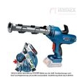 Bosch GCG 18V-310 Professional Akku-Kartuschenpresse