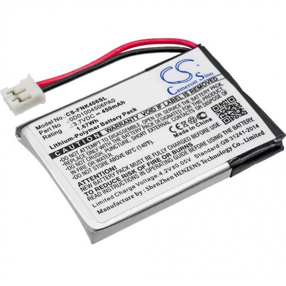 Ersatzakku - CS-FNK406SL - Franklin EST-4016 / 0D01004506PA0 - 3,7 Volt 450mAh Li-Polymer