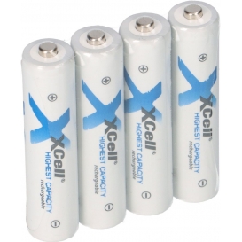 More about 4x XCell Micro AAA Akku Ni-MH 1,2V 1150mAh