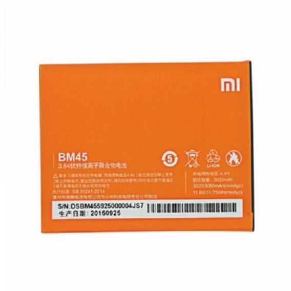 Xiaomi BM45 Werksakku 3060Ah (Redmi Note 2)