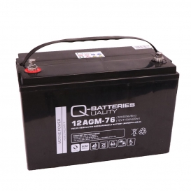 More about Q-Batteries 12AGM-76 Traktionsbatterie 12V 97Ah (5h) 115Ah (20h), wartungsfreier AGM-Akku VRLA
