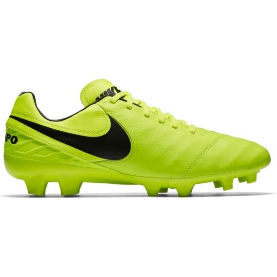 Nike Tiempo Mystic V Fg - volt/black-volt, Größe ＃:6