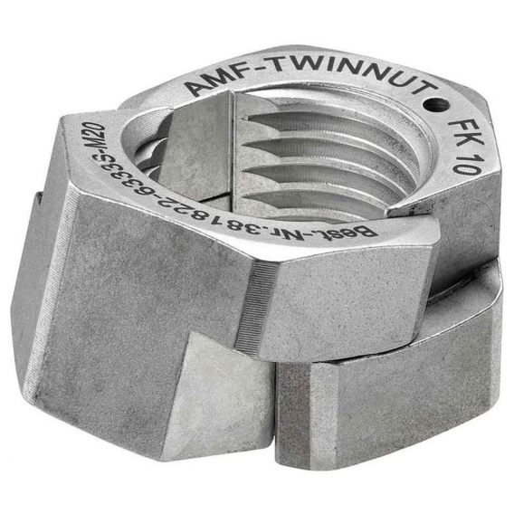 AMF TWINNUT-Mutter Nr.6333S M12 ohne Bund - 381806