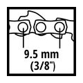 Einhell Kettensägen-Zubehör Ersatzkette 40cm (57T) Benz.