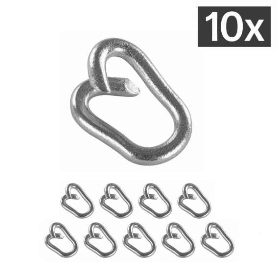 SET 10x Schraubnotglieder | Ø 10 mm | 69 mm lang