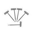 5er Pack Schraubendreher und Schraubenschluessel Kettensaege Scrench 13mm x 19mm Stab T-Schraubenschluessel Schraubenschluessel 