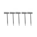 5er Pack Schraubendreher und Schraubenschluessel Kettensaege Scrench 13mm x 19mm Stab T-Schraubenschluessel Schraubenschluessel 