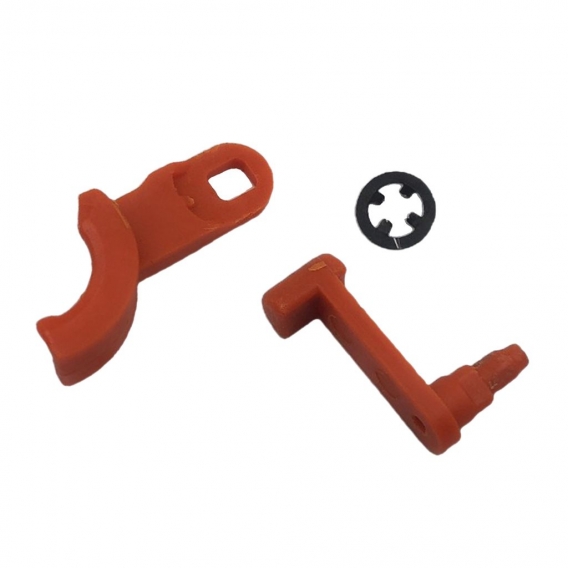 Choke Hebel Shutter Clip Kit Direkt Ersetzt passt für Stihl 4140-141-3700, , durable Material Hohe Zuverlässigkeit