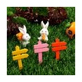 AcserGery Woodiness Gardening Sign Home Supplies Botanik Label Direction Label Pot Marker Nursery Garden Decoration Multi-color 