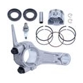 AcserGery 68 mm Kolbenring Pleuel Kurbelwellen-Öldichtungssatz für Honda GX160 Chinese 168F 5.5HP Motor 13200-ZE1-010 13200-ZE1-