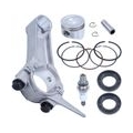 AcserGery 68 mm Kolbenring Pleuel Kurbelwellen-Öldichtungssatz für Honda GX160 Chinese 168F 5.5HP Motor 13200-ZE1-010 13200-ZE1-