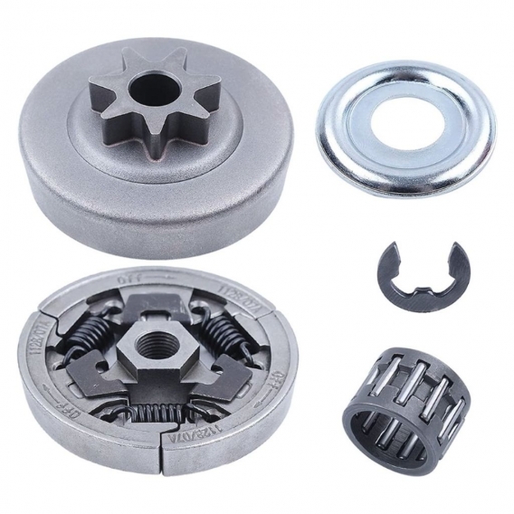 AcserGery BTF Chainsaw 3/8\"-7T Spur Clutch Drum Ritzellager 5-teiliges Kit für Stihl MS391