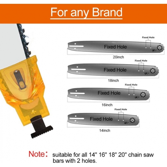 AcserGery Tragbarer Kettensägen-Schärfgerät Manueller Kettensägen-Schärfgerät Manueller Kettensägen-Schärfgerät Kettensägen-Schä