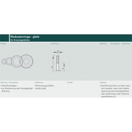 More about Reduzierring für Kreissägeblätter, glatt, 80x60x2,2mm