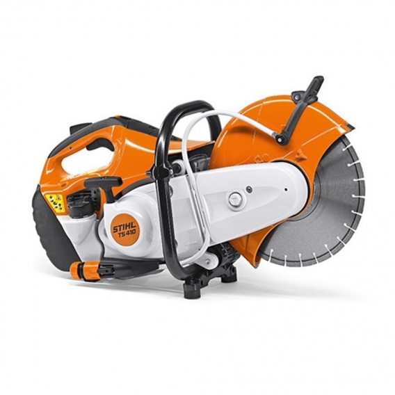 STIHL Trennschleifer TS 410 + 2 Stück Samedia Diamanttrennscheibe MST Ø 300 mm