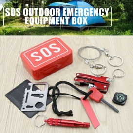 More about Miixia Survival Kit Überlebensset SOS Notfallset Combat Notfallbox Wasserdicht Outdoor